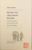 【英語洋書】 グレゴリオ暦改革前：最初の千年紀の変わり目のラテン教会 『Before the Gregorian reform : the Latin Church at the turn of the first millennium』