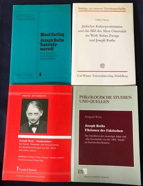 Joseph Roth 研究書 ドイツ語洋書 ヨーゼフ・ロート 著作・研究書 13冊セット(Joseph