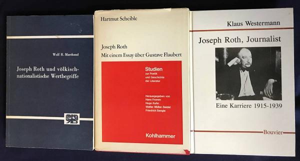 Joseph Roth 研究書 ドイツ語洋書 ヨーゼフ・ロート 著作・研究書 13冊セット(Joseph