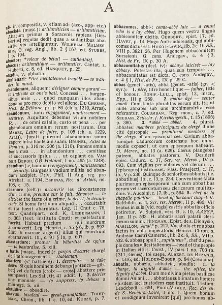 洋書 Mediae Latinitatis Lexicondieval ラテン語・フランス語・英語洋書】 中世のラテン語-フランス語-英語