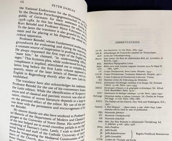 英語洋書 ペトルス・ダミアニ往復書簡：教父：中世の継続 6冊