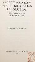 【英語洋書】 グレゴリウス改革における教皇制と法 : ルッカのアンセルムスのカノン法的業績 『Papacy and law in the Gregorian revolution : the canonistic work of Anselm of Lucca』