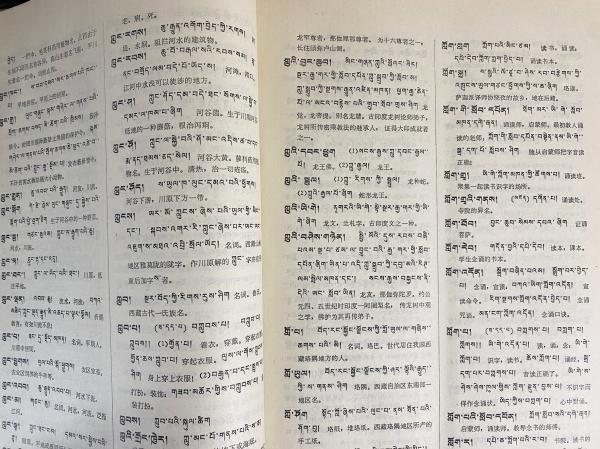 中文書 蔵漢大辞典【チベット語-中国語辞典】 全3冊揃(張怡蓀=主編