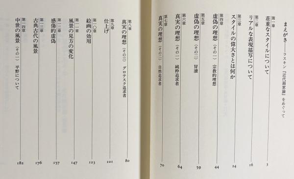 近代画家論 全3冊揃【原理編1,2・風景編】(ジョン・ラスキン=著 ; 内藤