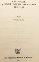 【ドイツ語洋書】 ローマの枢機卿、聖職者、教会: 1049-1130 『Kardinäle, Klerus und Kirchen Roms : 1049-1130』
