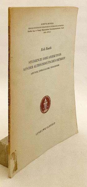 ドイツ語洋書】 古高ドイツ語初期の3つの形容詞に関する研究