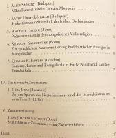 【ドイツ語・英語・モンゴル語・チベット語洋書】 中央アジアの宗教におけるシンクレティズム (混合主義): 1983年5月24日-5月26日 ボン近郊サンクトアウグスティで行われたシンポジウム報告 『Synkretismus in den Religionen Zentralasiens : Ergebnisse eines Kolloquiums vom 24. 5. bis 26. 5. 1983 in St. Augustin bei Bonn』