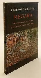 【英語洋書】 ヌガラ: 19世紀バリの劇場国家 『Negara : the theatre state in nineteenth-century Bali』