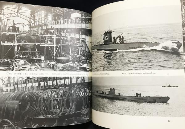 ドイツ語洋書 ドイツ潜水艦Uボートとその造船所 全2巻揃【Die