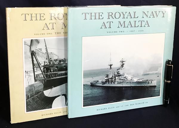 英語洋書 マルタ島のイギリス王立海軍 全2巻揃【The Royal Navy