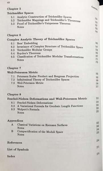英語数学洋書 タイヒミュラー空間の基礎【An Introduction to