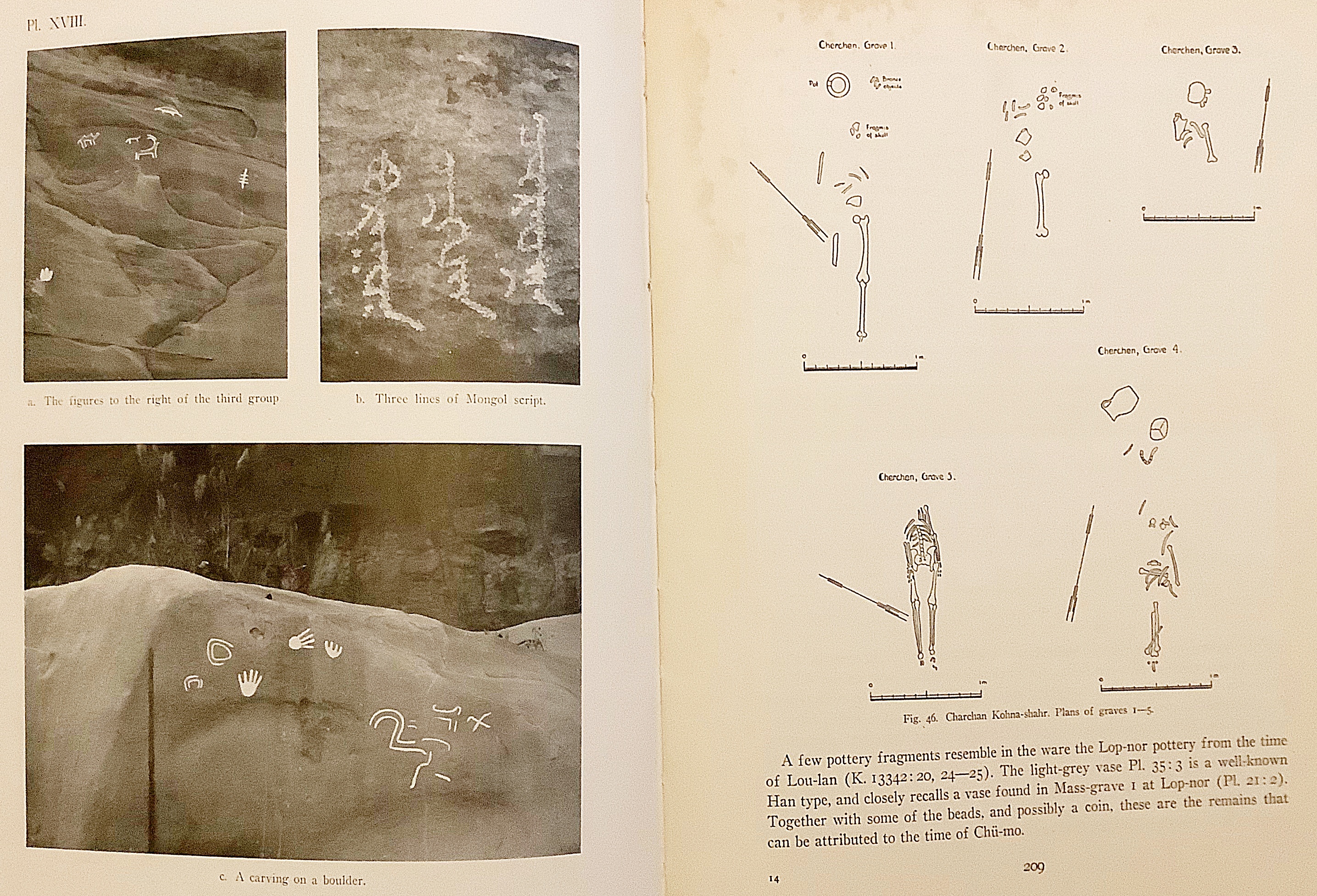 英語洋書】 新疆ウイグル自治区の考古学研究：特にロプノール地域