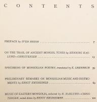 【英語洋書 / 貼り込み図版1枚】 モンゴルの音楽 『The music of the Mongols』