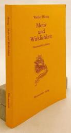 【ドイツ語・英語洋書】 モチーフと現実: エッセイ集 『Motiv und Wirklichkeit : gesammelte Aufsätze』