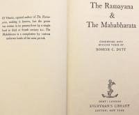 【英語洋書】 古代インドの大長編叙事詩 ラーマーヤナとマハーバーラタ 『The Ramayana & the Mahabharata』