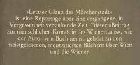 【ドイツ語洋書】 世紀末ウィーン 最後の輝き 『Letzter Glanz der Märchenstadt』
