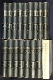 銅版画入フランス語洋古書 最古の時代から1789年までのフランス史  全17冊(全16巻・事項索引)【Histoire de France Depuis Les Temps Les Plus Reculés Jusqu’en 1789, Tome1-16・Table analytique】
