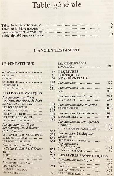 フランス語洋書】 エルサレム聖書 『La Bible de Jérusalem