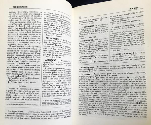 2冊セット】フランス語洋書 哲学言語辞典・哲学の語彙