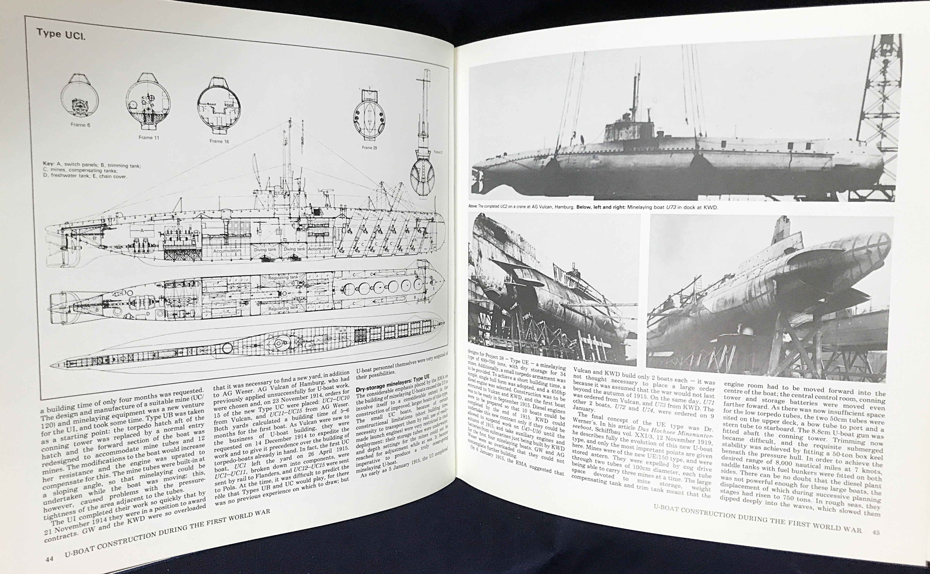 英語洋書 Uボート：ドイツ潜水艦の進化と技術史 【The U-boat : The