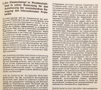 【ドイツ語洋書】 プロレタリア戦線の綱領的宣言 『Programmatische Erklärung der proletarischen Front』