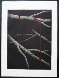 浜西勝則 メゾチント 大判銅版画『Situation-Work No.24』限定50部