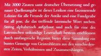 ドイツ語洋書 ノータ・ベーネ：ラテン語引用辞典【Nota bene! Das lateinische Zitatenlexikon】