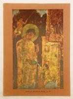 【英語洋書 / 貼り込み図版12枚】 インド アジャンター 『Ajanta』
