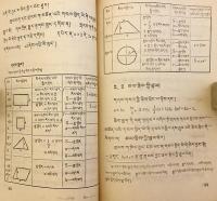 【チベット語 数学洋書】 代数 『ཚབ་རྩིས = Daishu』