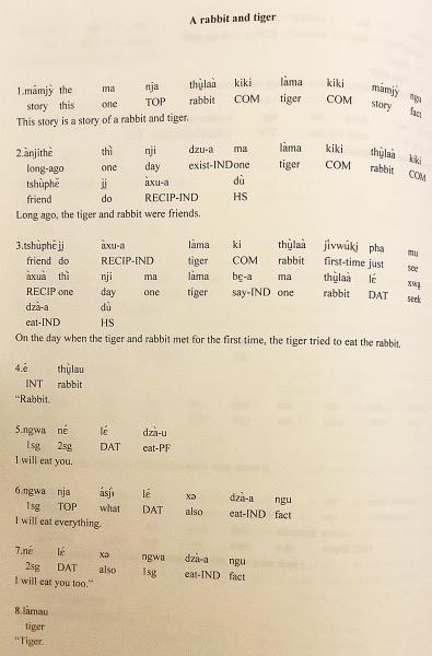 英語・中国語洋書】 東南アジアの少数民族 リス族の民話 『Lisu
