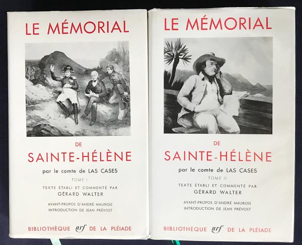 フランス語洋書 セントヘレナにおけるナポレオン回想録 全2巻揃 フランス語洋書 セントヘレナにおけるナポレオン回想録 全2巻揃