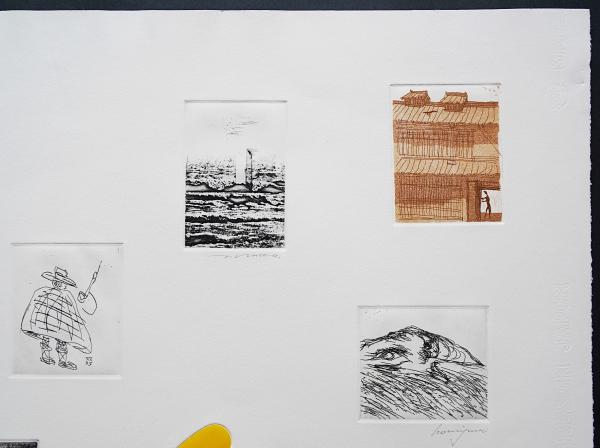 東京藝術大学 アトリエC-126 版画カレンダー 1974年 限定300部 / 古本