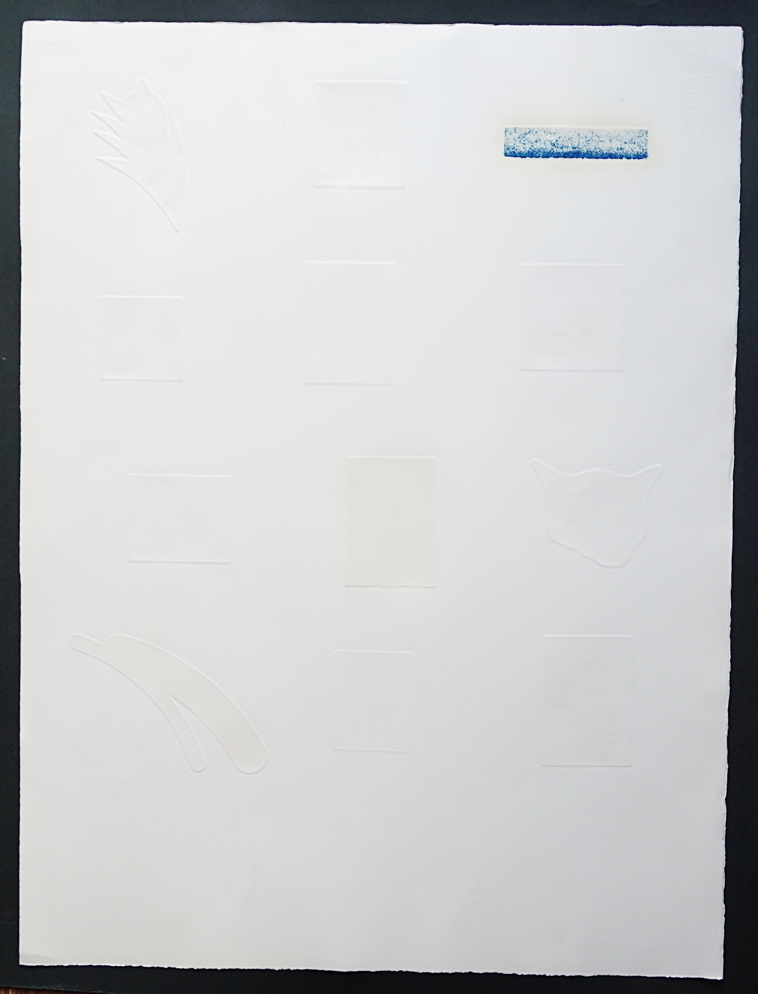 東京藝術大学 アトリエC-126 版画カレンダー 1986年 限定200部 / 古本