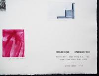 東京藝術大学 アトリエC-126 版画カレンダー 1989年 限定300部 / 古本