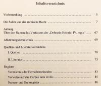 【ドイツ語洋書】 ザーリアー朝 (ザリエル朝) とローマ法：叙任権闘争時代における世俗統治理論の発展の試み 『Die Salier und das römische Recht : Ansätze zur Entwicklung einer säkularen Herrschaftstheorie in der Zeit des Investiturstreites』