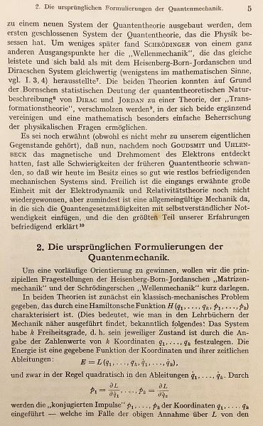 ドイツ語洋書】 量子力学の数学的基礎 『Mathematische
