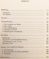 【ドイツ語洋書 / 全2冊揃い】 モングォル族の民俗詩より 『Aus der Volksdichtung der Monguor』