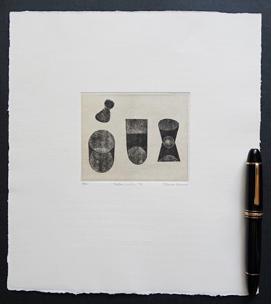 駒井哲郎 銅版画『Nature Morte (静物)』限定50部(駒井哲郎) / 古本
