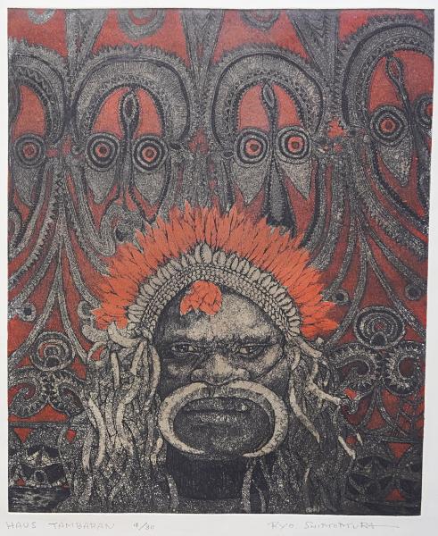 下村良之介 銅版画『Haus Tambaran (ハウスタンバラン)』限定30