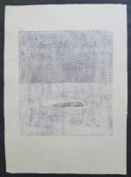 山中現 大判木版画『水の夢Ⅱ』 限定20部　