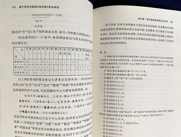 中文書 基于梵漢対勘的《法華経》語法研究(姜南=著) / 古本、中古本