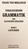 【ドイツ語洋書】 スラヴ語派の比較文法 『Vergleichende Grammatik der slavischen Sprachen』