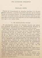 【ドイツ語洋書】 モンゴル研究 『Mongolistik』