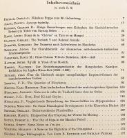 【英語・ドイツ語洋書】 アルタイ学研究：言語学者 ニコラス・ポッペ60歳記念論文集 1957年8月8日 『Studia Altaica : Festschrift für Nikolaus Poppe zum 60. Geburtstag am 8. August 1957』