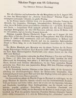 【英語・ドイツ語洋書】 アルタイ学研究：言語学者 ニコラス・ポッペ60歳記念論文集 1957年8月8日 『Studia Altaica : Festschrift für Nikolaus Poppe zum 60. Geburtstag am 8. August 1957』