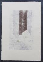 山中現 木版画『四つの星』 限定30部