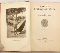 英語洋書】 蒙古風俗誌 『Larson, Duke of Mongolia』(by Frans August