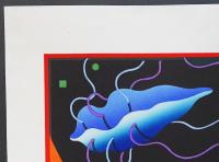 黒崎彰 木版画『メランコリーB (Melancholy)』W-274 限定120部