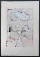 黒崎彰 木版画『メランコリーB (Melancholy)』W-274 限定120部
