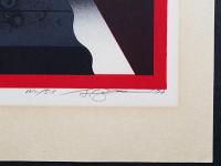 黒崎彰 木版画『迷夢(Anatomy)』W-153 限定75部 1973年